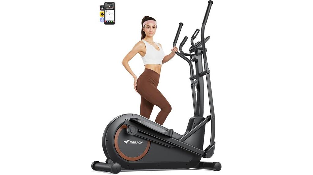 home magnetic elliptical workout