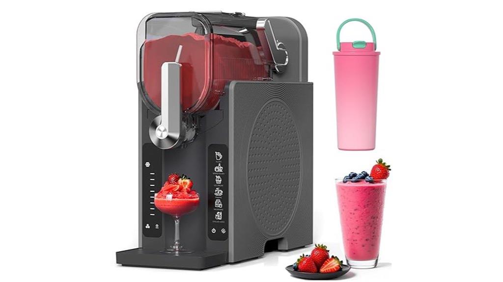 home slushie maker with presets
