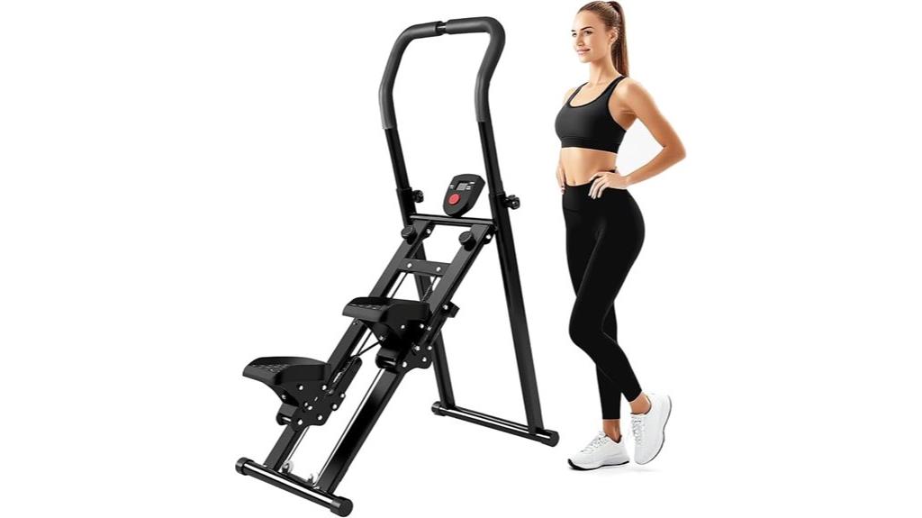 home vertical climber monitor