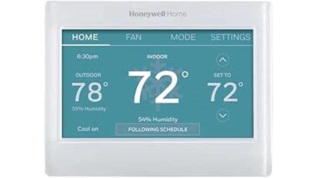 honeywell smart color thermostat