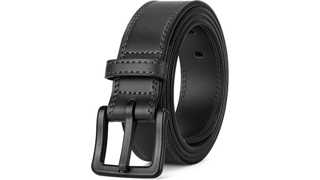 hypoallergenic leather belt