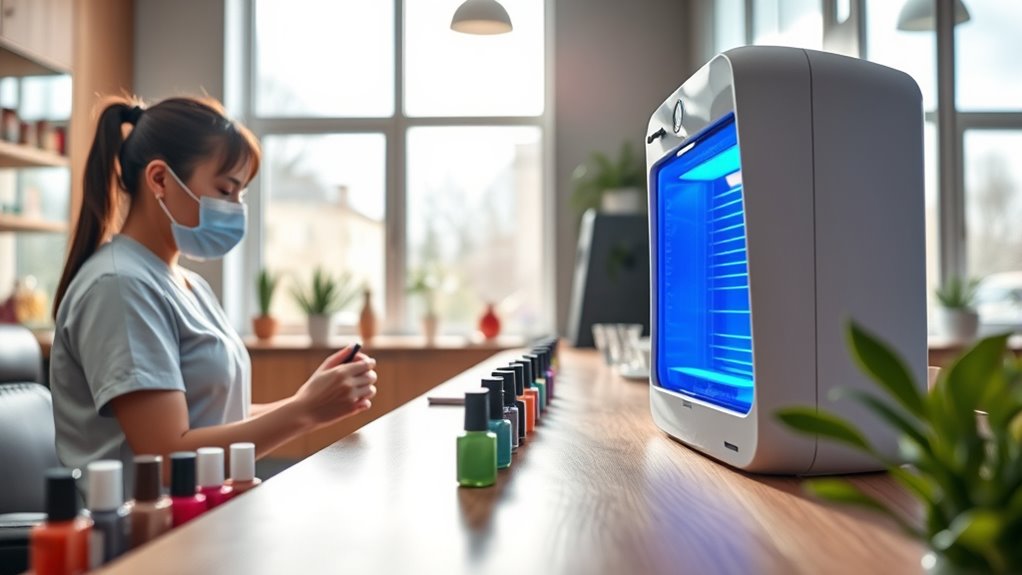 improve salon air quality