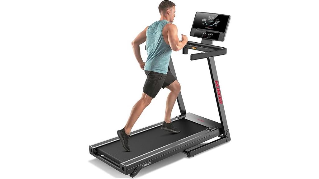 incline home treadmill exercise