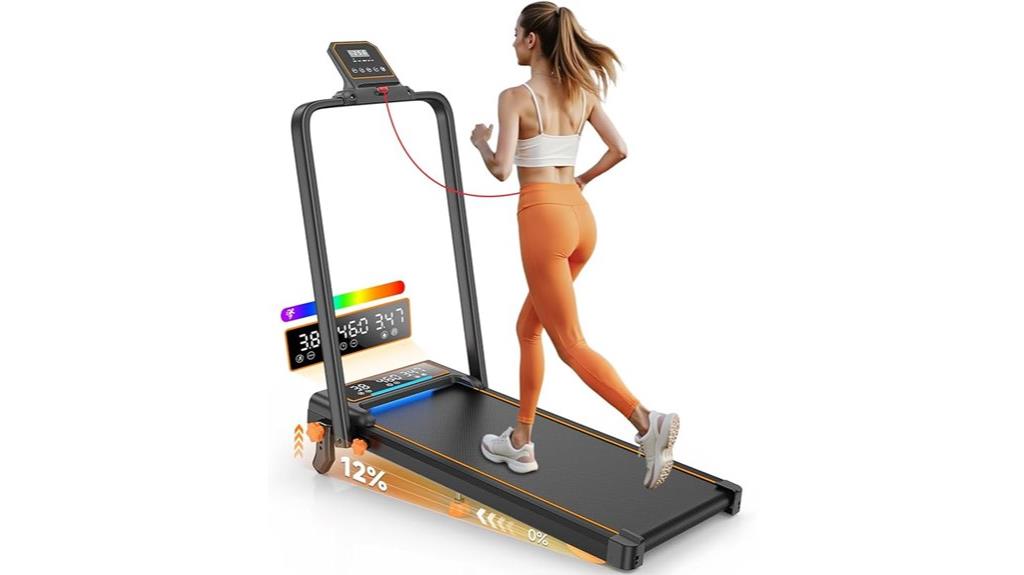 incline led treadmill walk