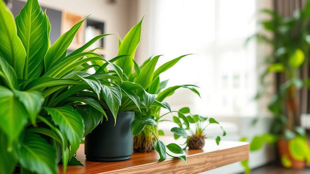 indoor plants improve air