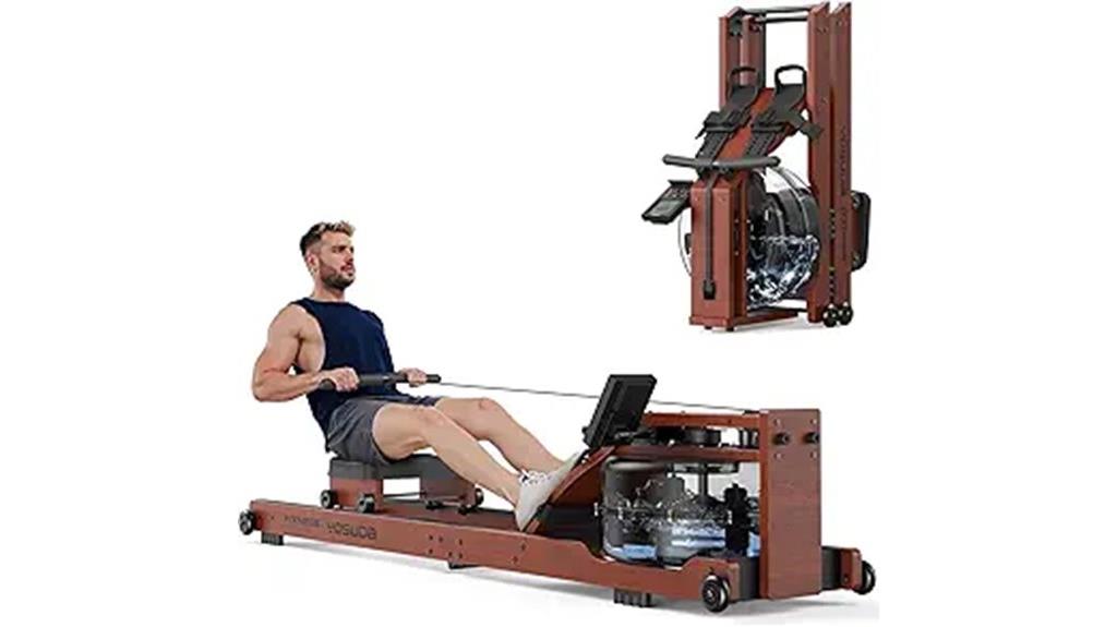 indoor water rowing machine