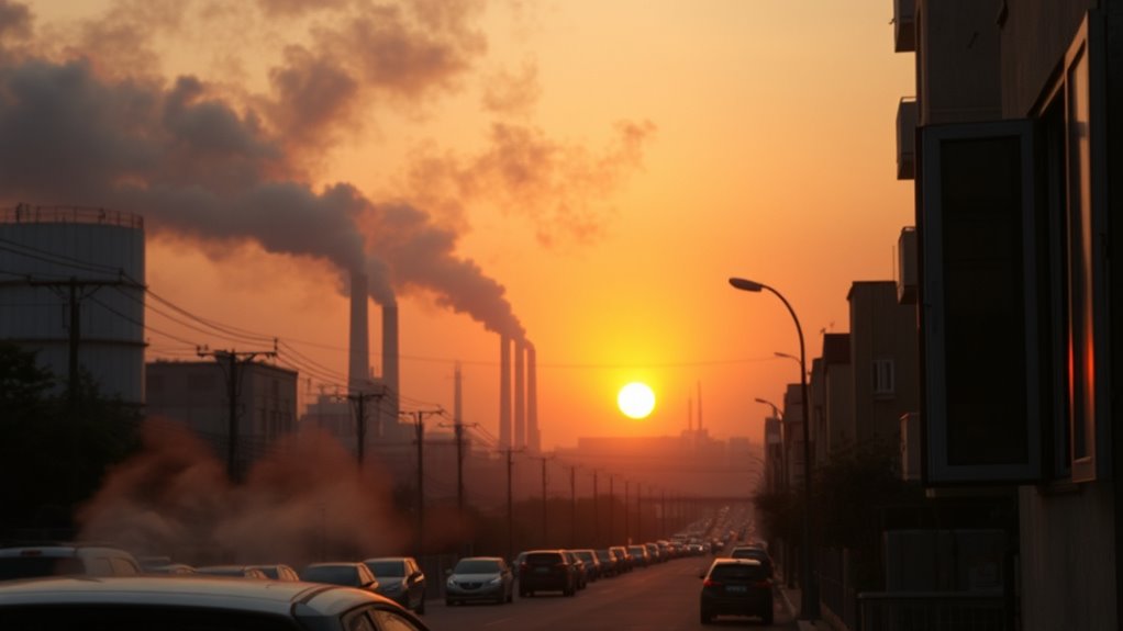 industrial pollution indoor infiltration