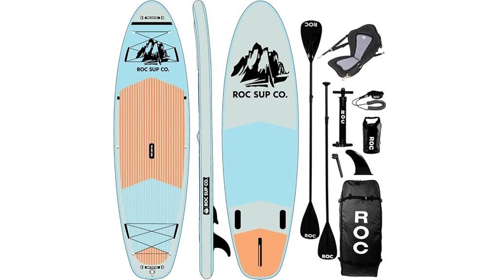 inflatable paddle board set