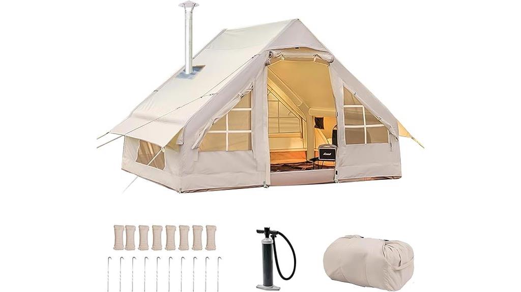 inflatable waterproof family tent