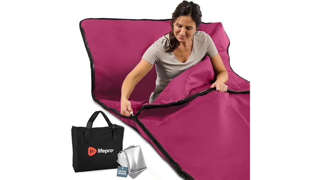 infrared sauna blanket detox