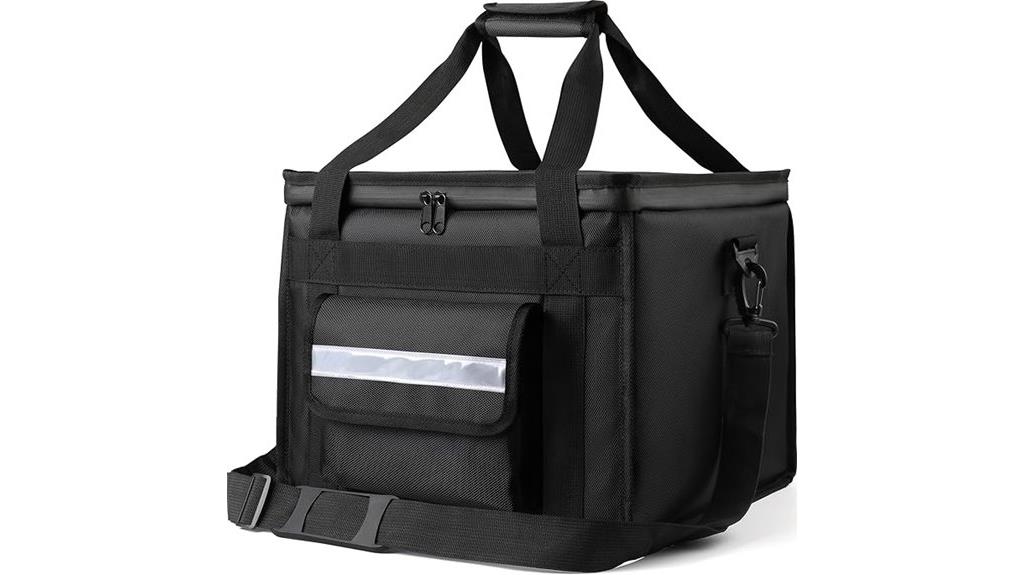 insulated food delivery bag