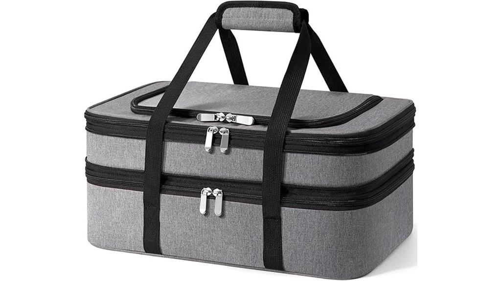 insulated hot cold carrier