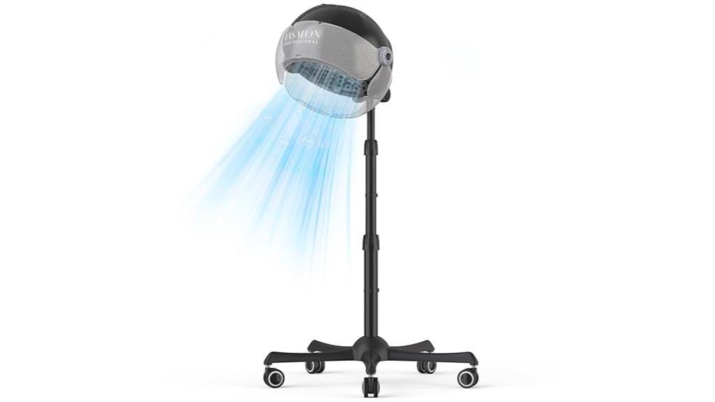 ionic hooded hair dryer