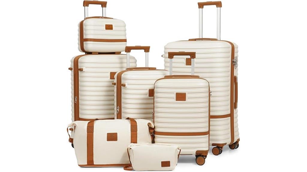 joyway 7 piece luggage set