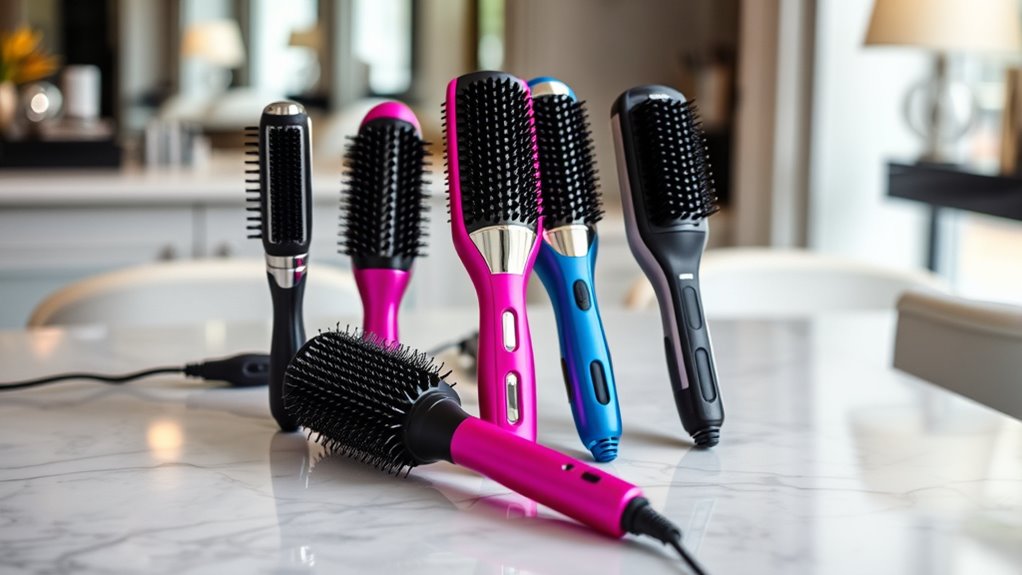key features for straightening brushes