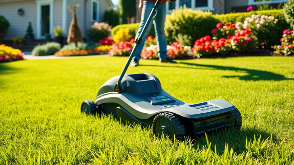 key lawn mower features
