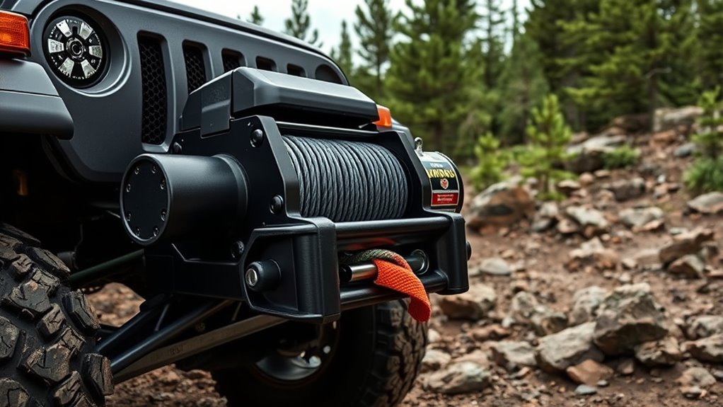 key off road winch factors