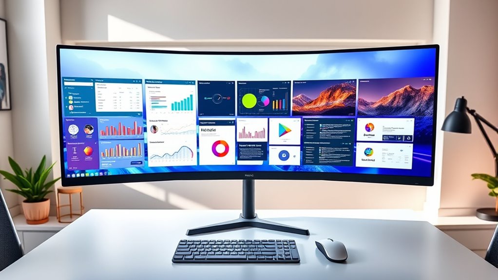 key screen and setup choices