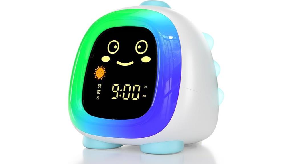kids alarm clock light