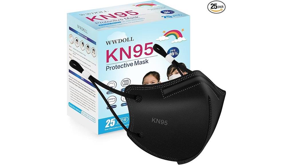 kids kn95 mask pack