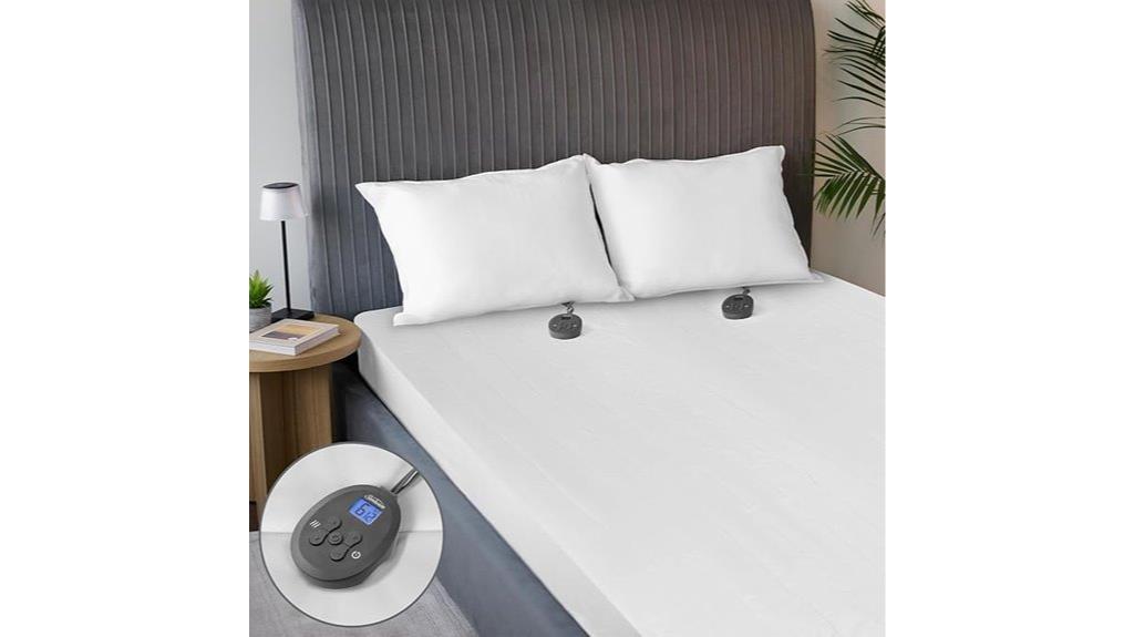 king sized heated mattress pad