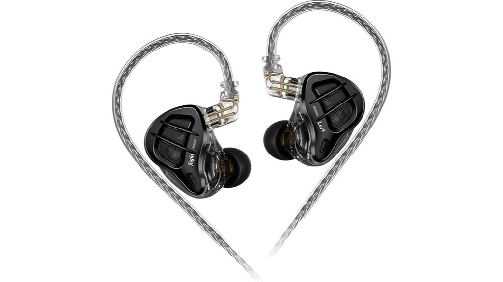 kz zar hybrid earphones