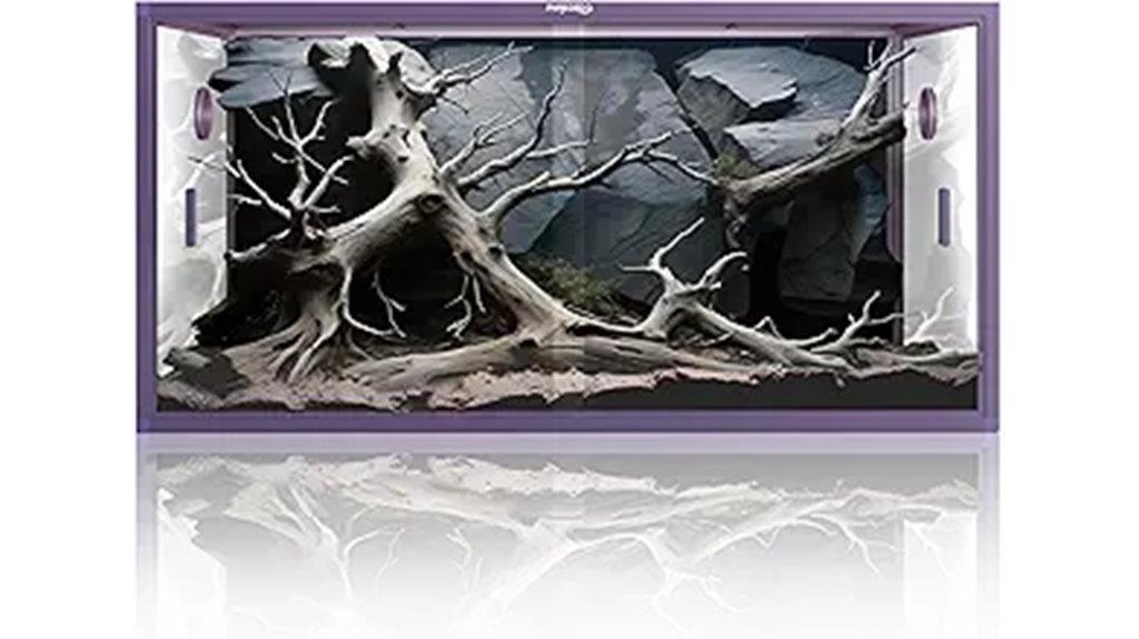 large 120 gallon reptile enclosure