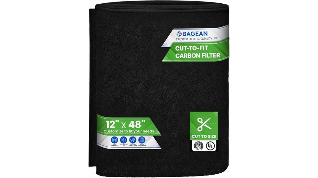 large activated carbon filter