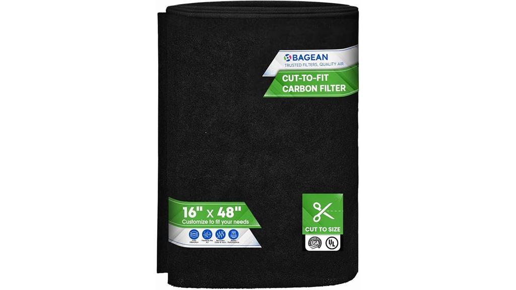 large activated carbon filter