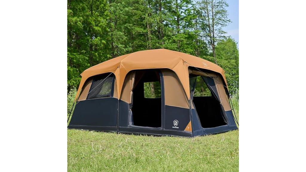 large capacity camping tent