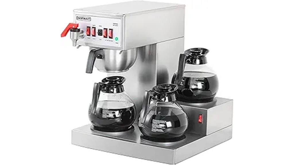 large capacity coffee brewer