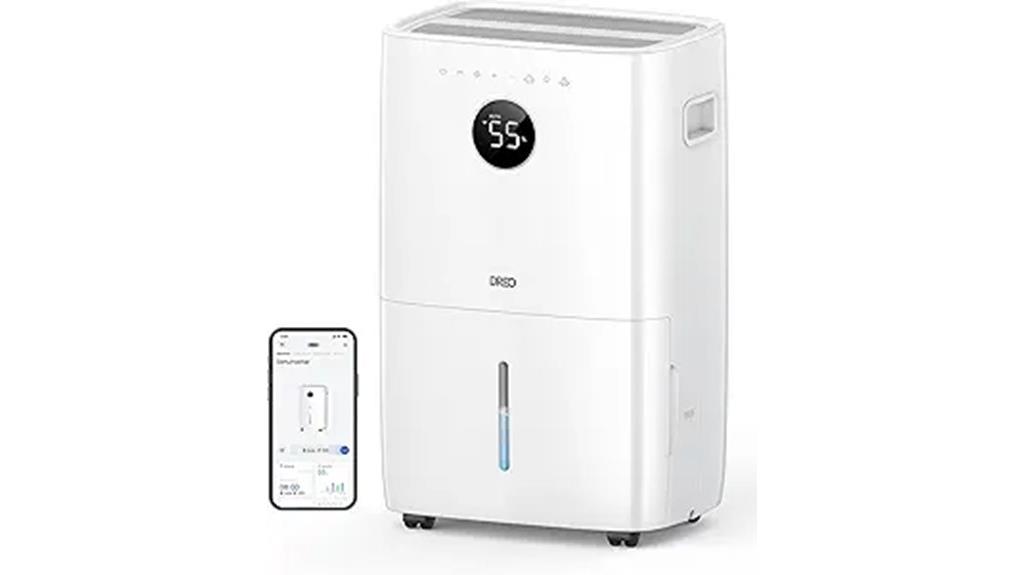 large capacity smart dehumidifier