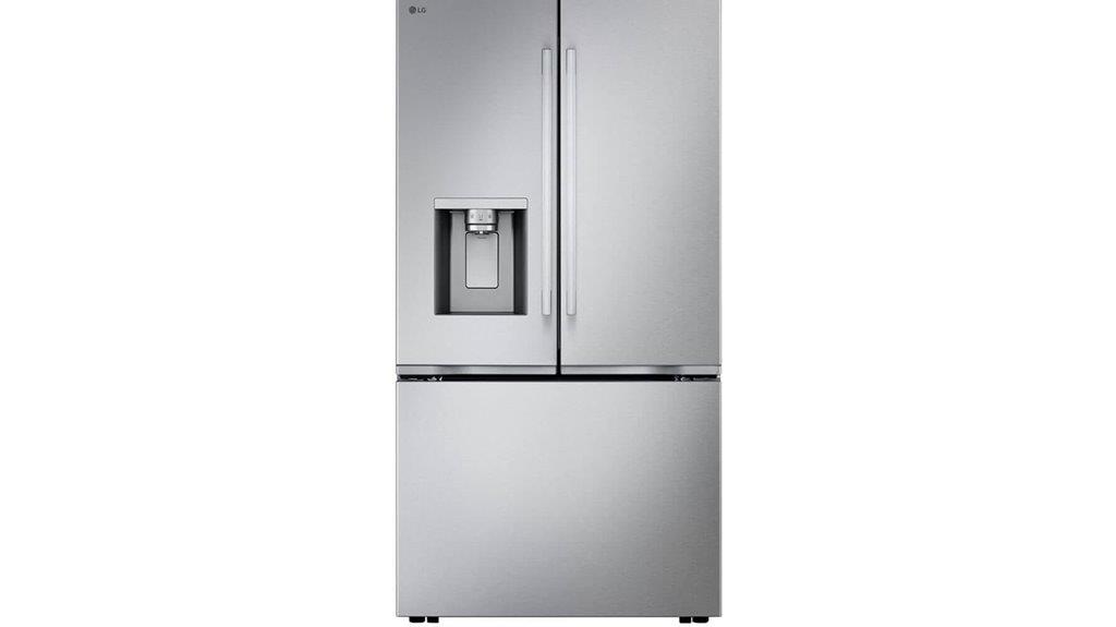 large counter depth fridge