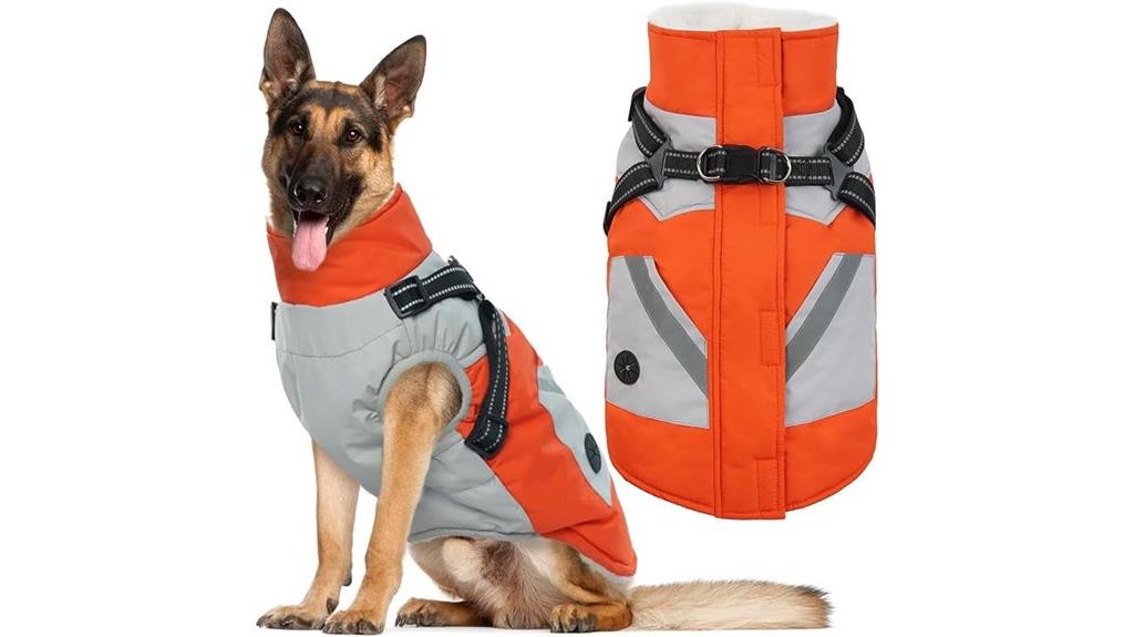 large dog coat harness