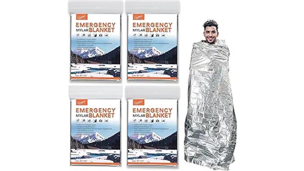 large emergency mylar blankets