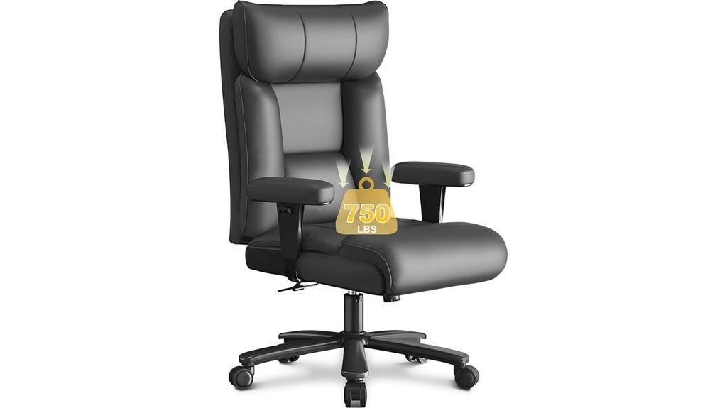large ergonomic office chair