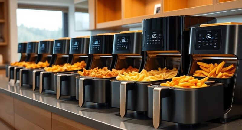 large family friendly air fryers