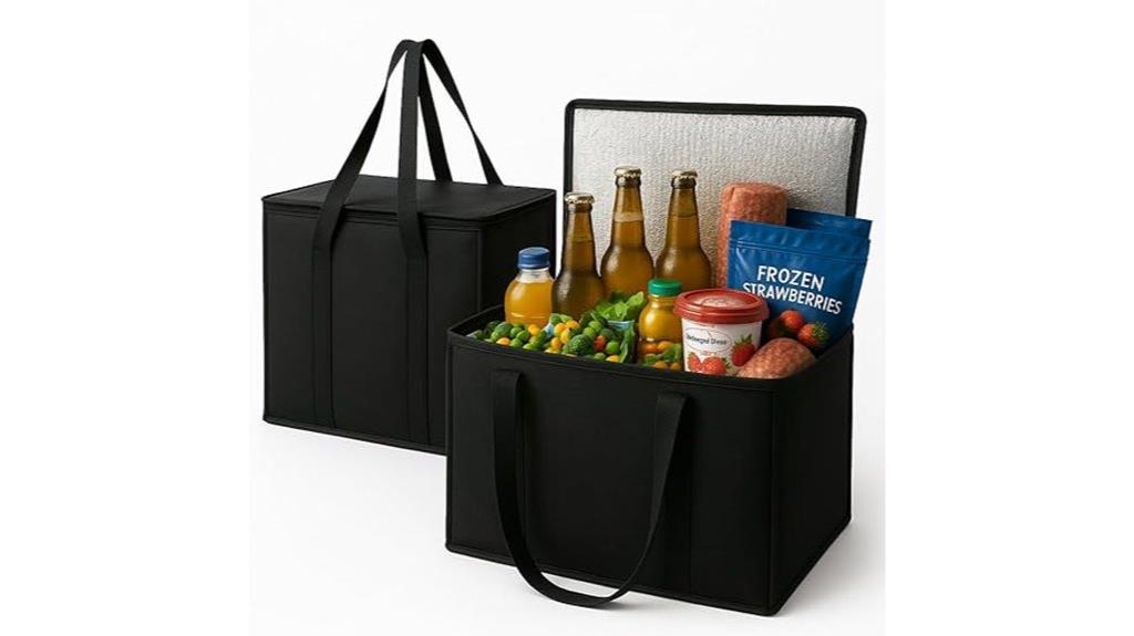 large insulated shopping bags