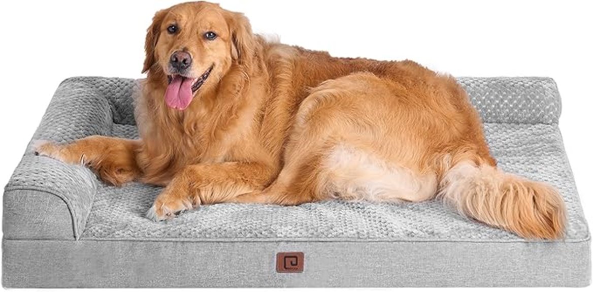 large memory foam bed
