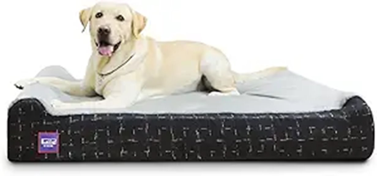 large orthopedic memory foam