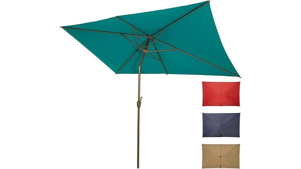 large outdoor patio umbrella