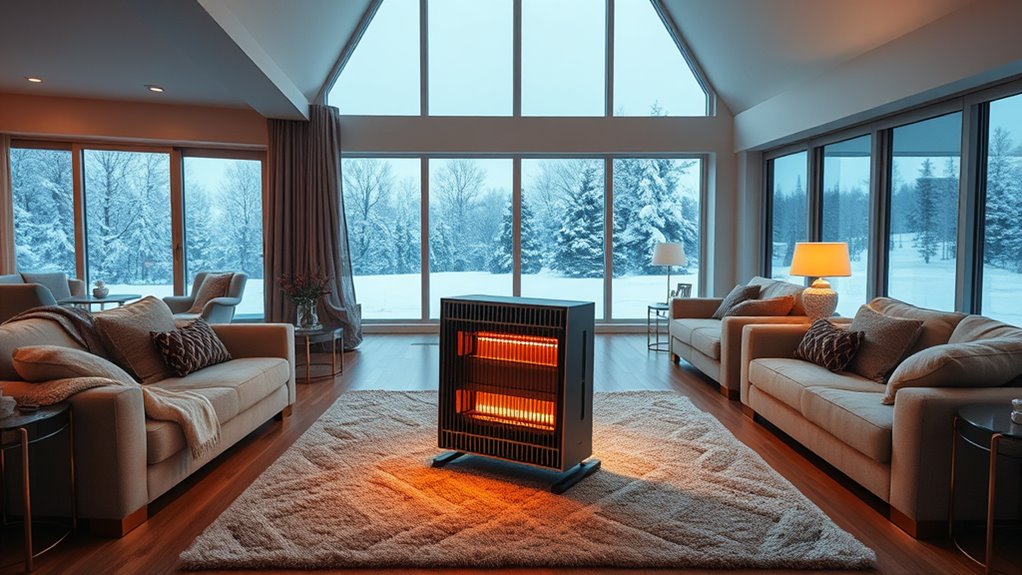large room space heaters