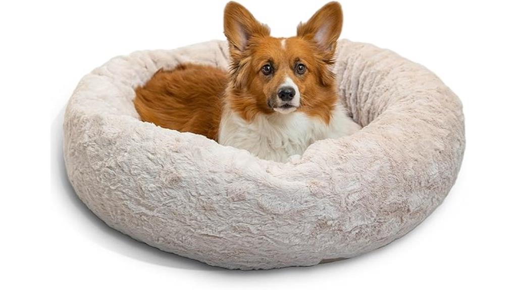 large sheri donut bed