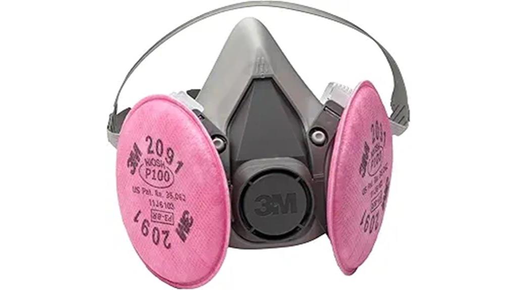large size reusable respirator