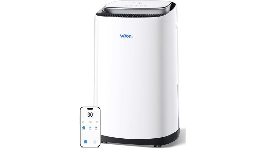 large smart basement dehumidifier