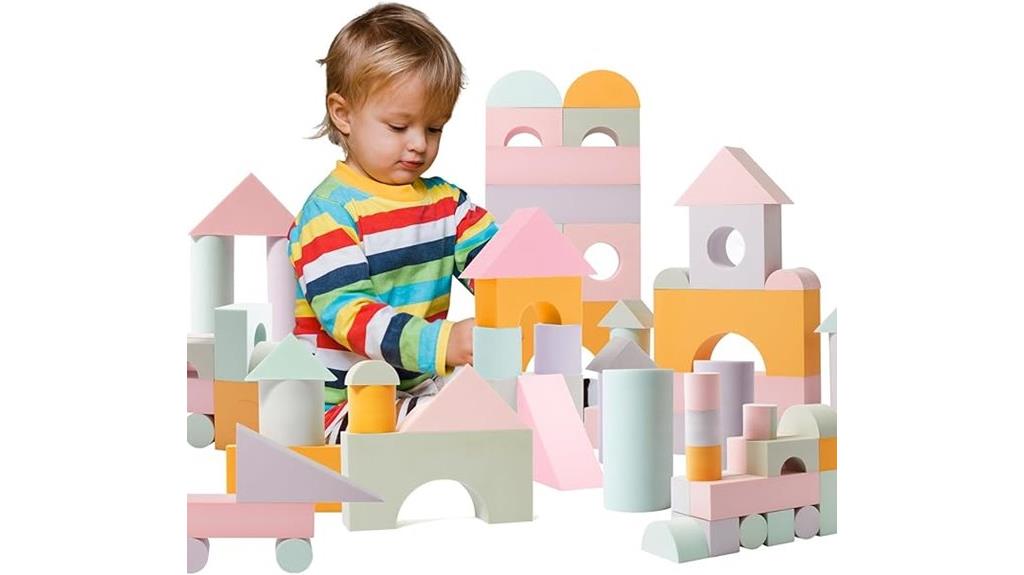 large toddler foam block set