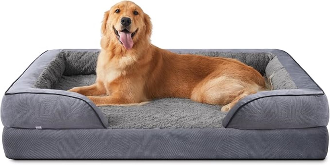 large washable orthopedic dog bed