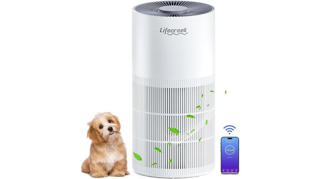 large wifi hepa purifier