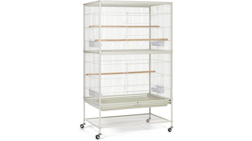 large wrought iron bird cage