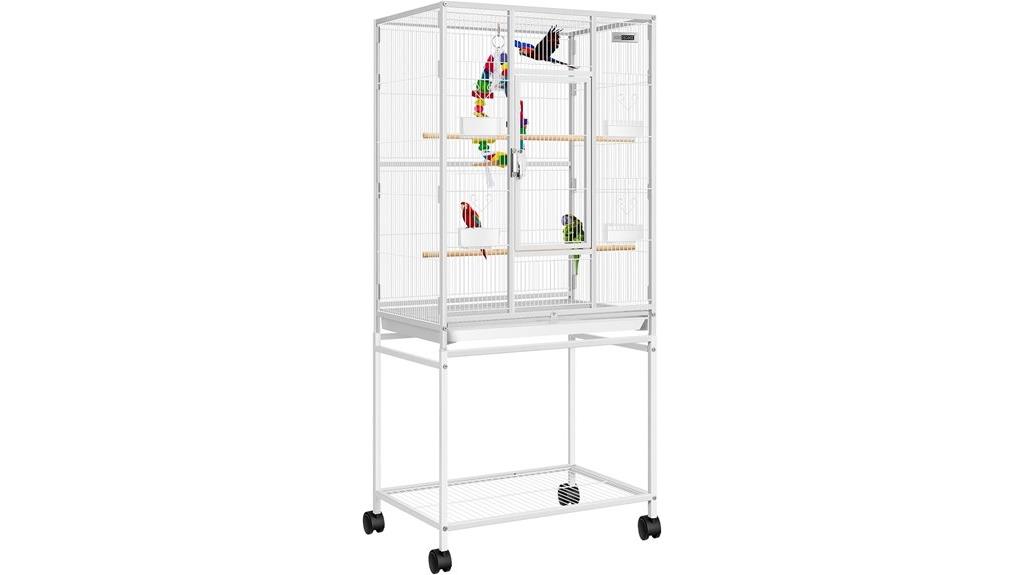 large wrought iron bird cage